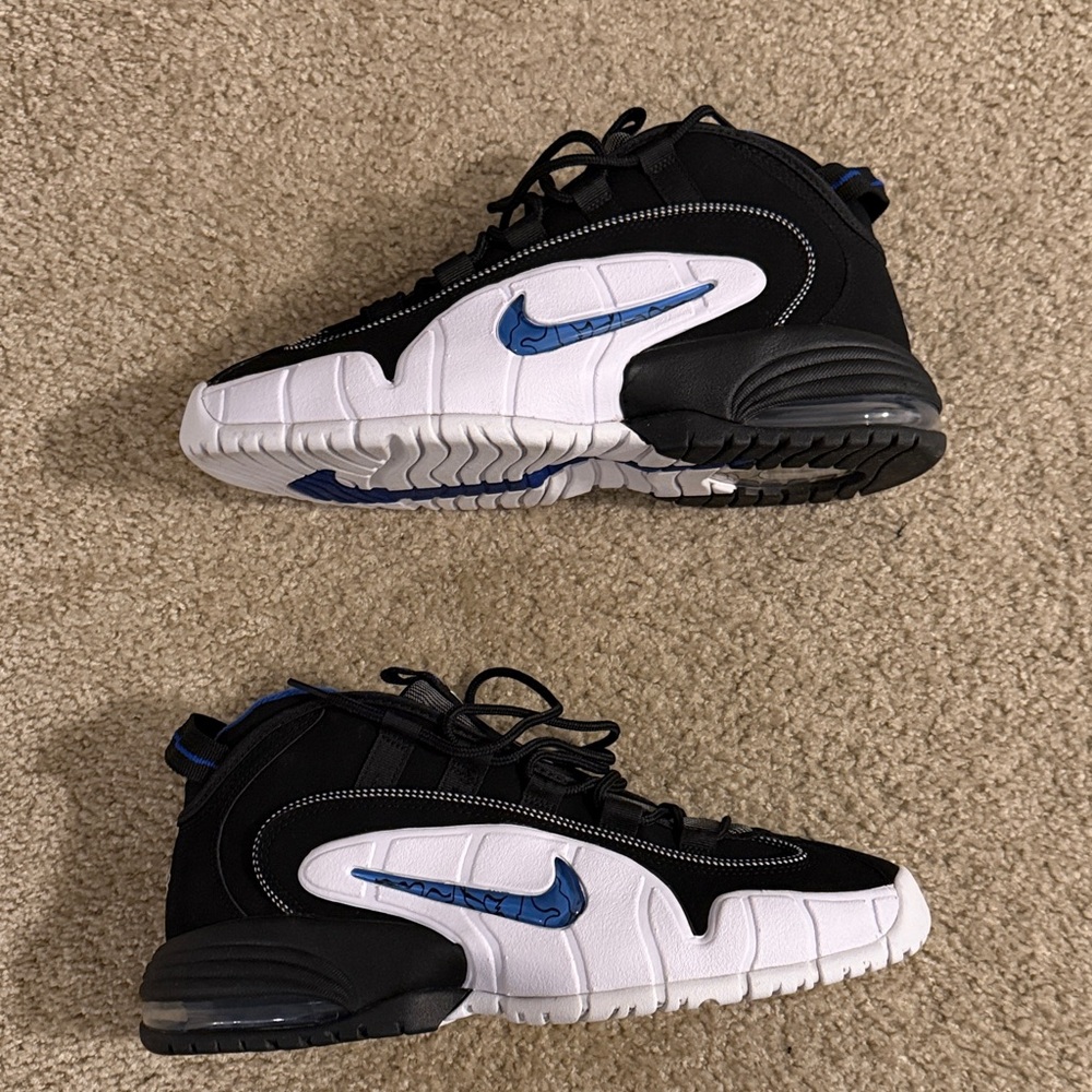 Orlando Nike Air Max Penny 1 Black and Blue